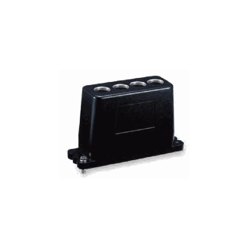 Capot 24B, Aluminium moulé sous pression, IP68/IP69K, Sortie verticale, M25